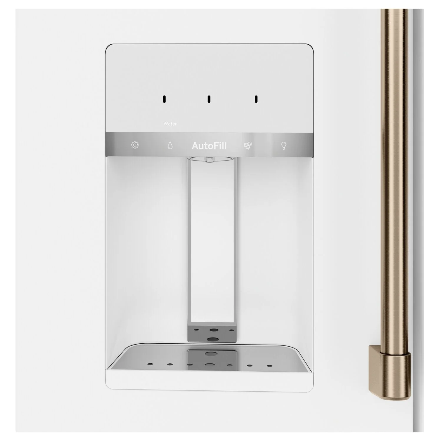 Café 22.3 Cu. Ft. Counter-Depth 4-Door French-Door Refrigerator - CXE22DP4PW2 - Image 4