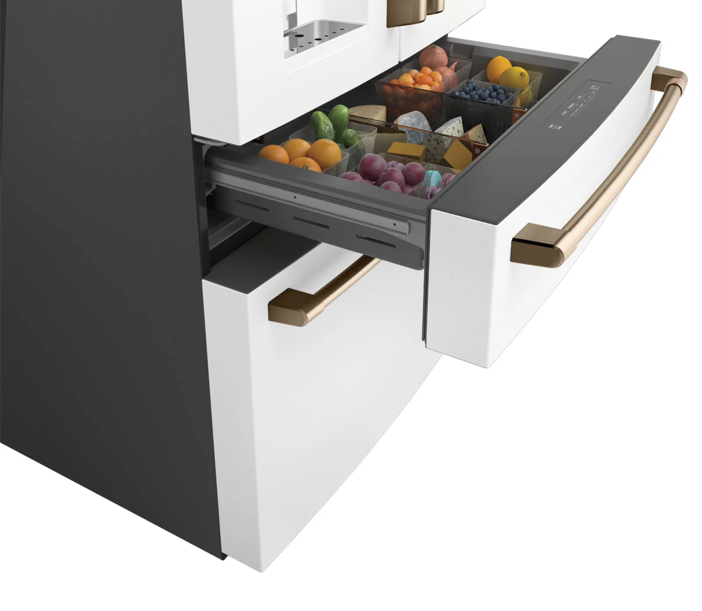 Café 27.8 Cu. Ft. 4-Door French-Door Refrigerator - CVE28DP4NW2 - Image 5