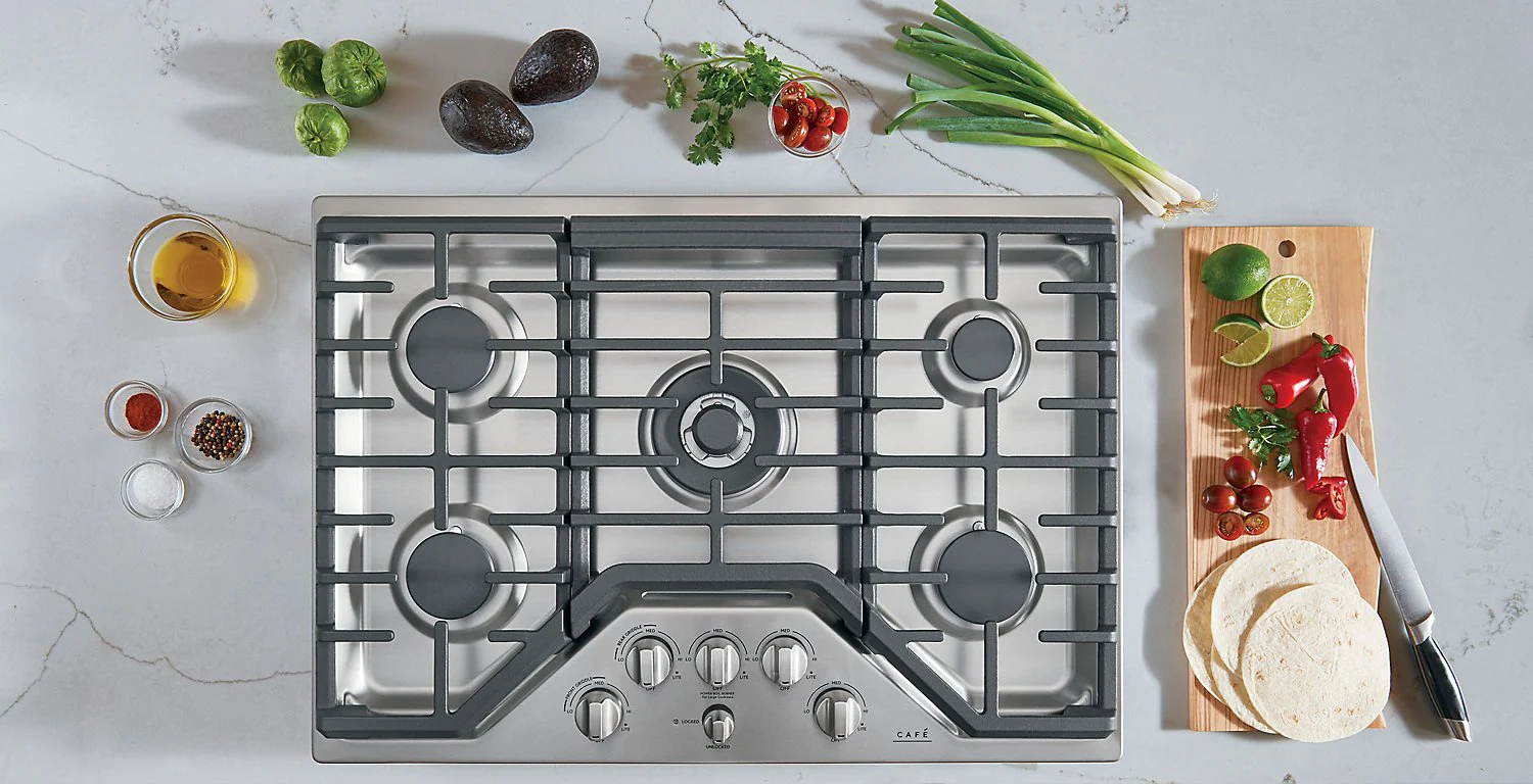 Café 30" Built-In 5-Burner Gas Cooktop - CGP95302MS1 - Image 3