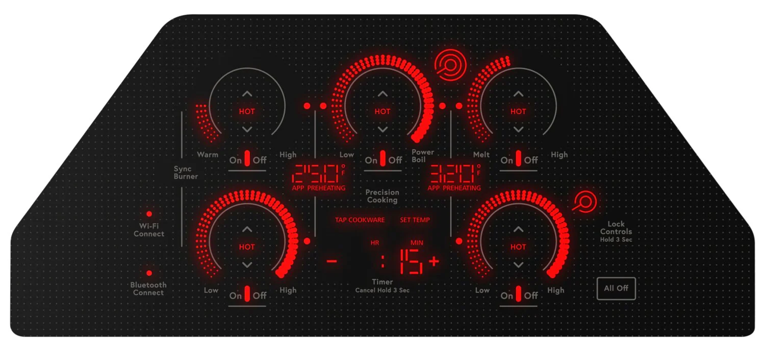 Café 30" Electric Cooktop with Touch Controls - CEP90302TSS - Image 4