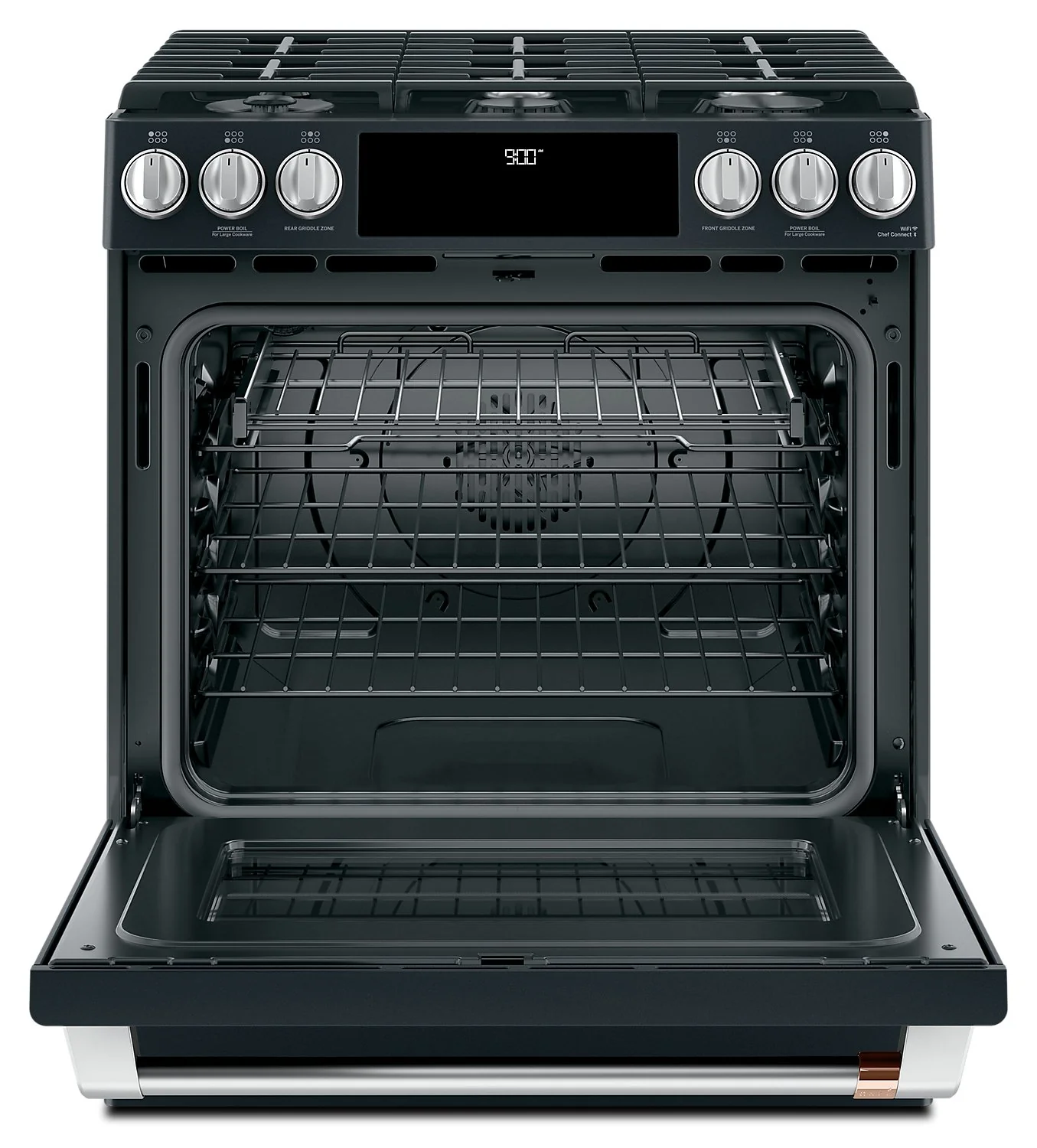 Café 30" Slide-In Dual-Fuel Convection Range - CC2S900P3MD1 - Image 2