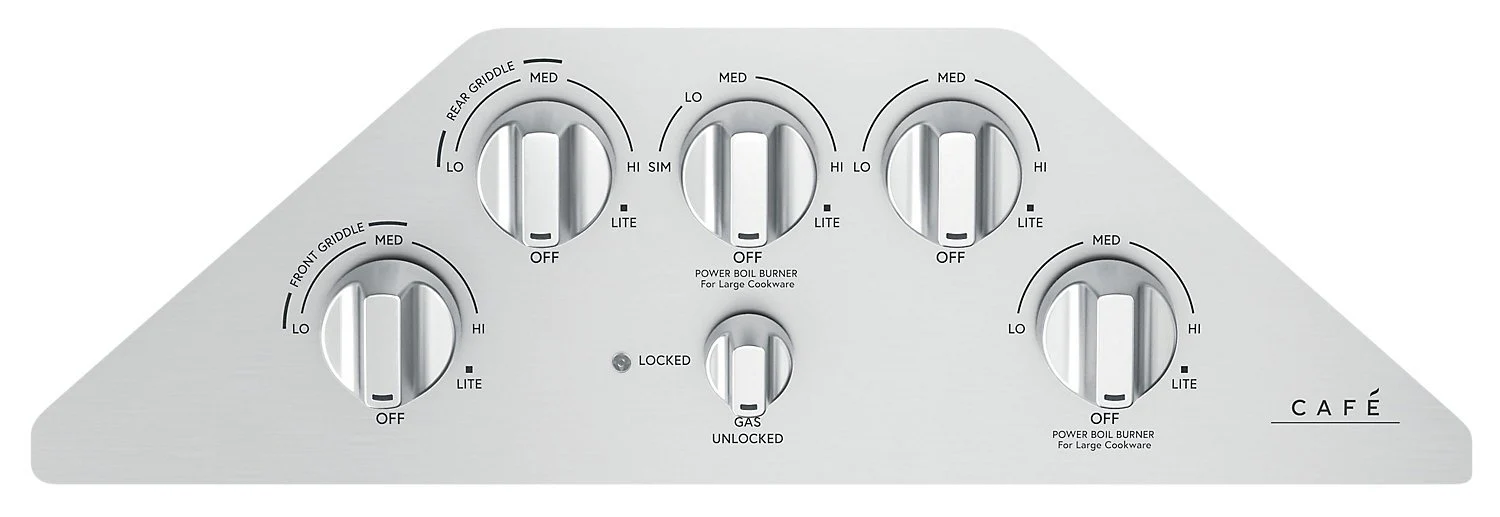 Café 36" Built-In 5-Burner Gas Cooktop - CGP95362MS1 - Image 2