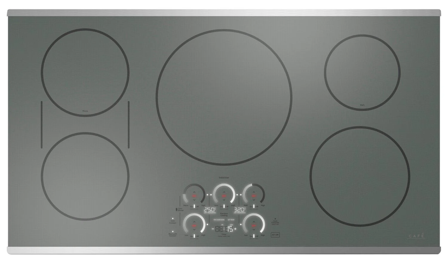 Café 36" Induction Cooktop with Touch Controls - CHP90362TSS - Image 2