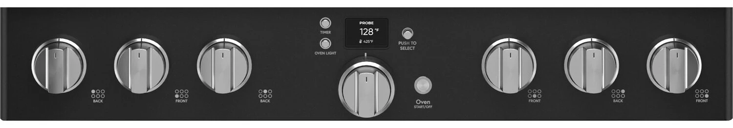 Café 5.75 Cu. Ft. Commercial-Style 6-Burner Dual Fuel Range - C2Y366P3TD1 - Image 3