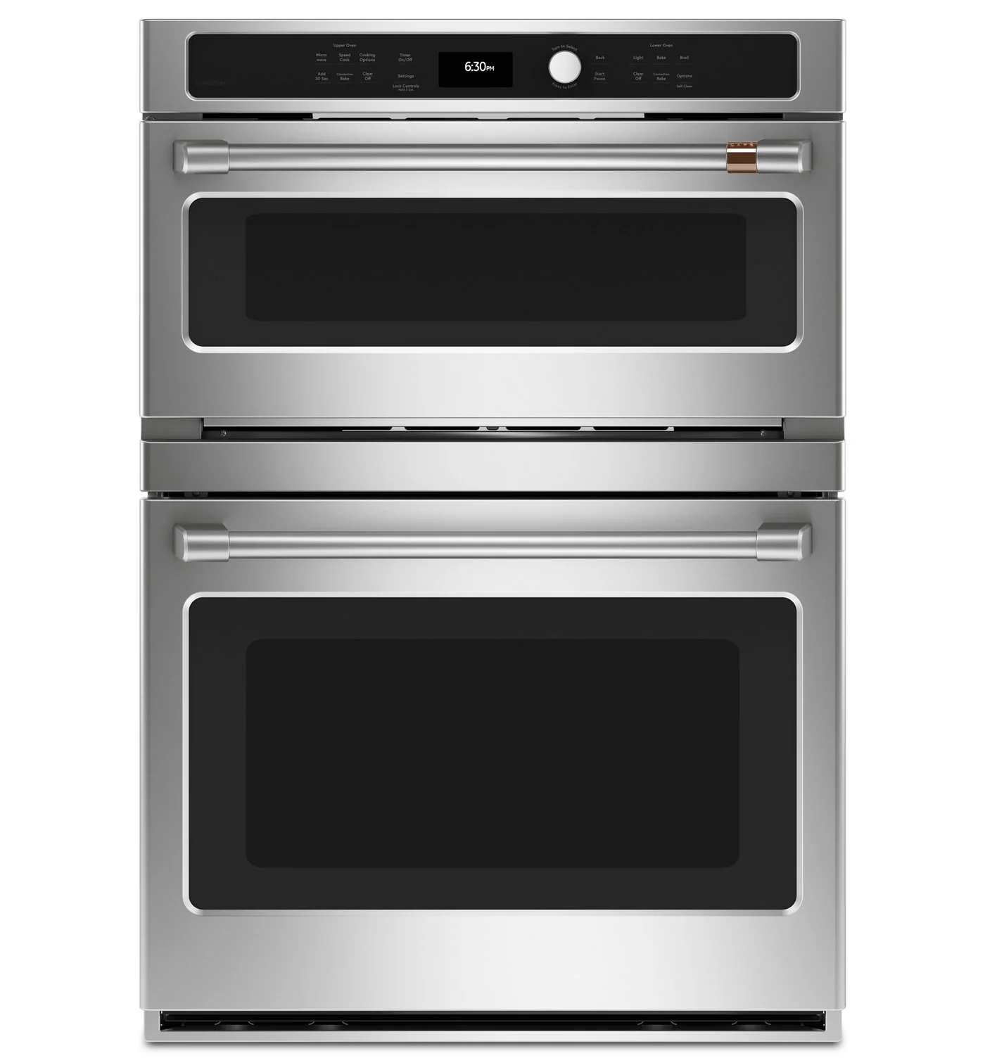 Café 6.7 Cu. Ft. Combination Double Wall Oven - CTC912P2NS1