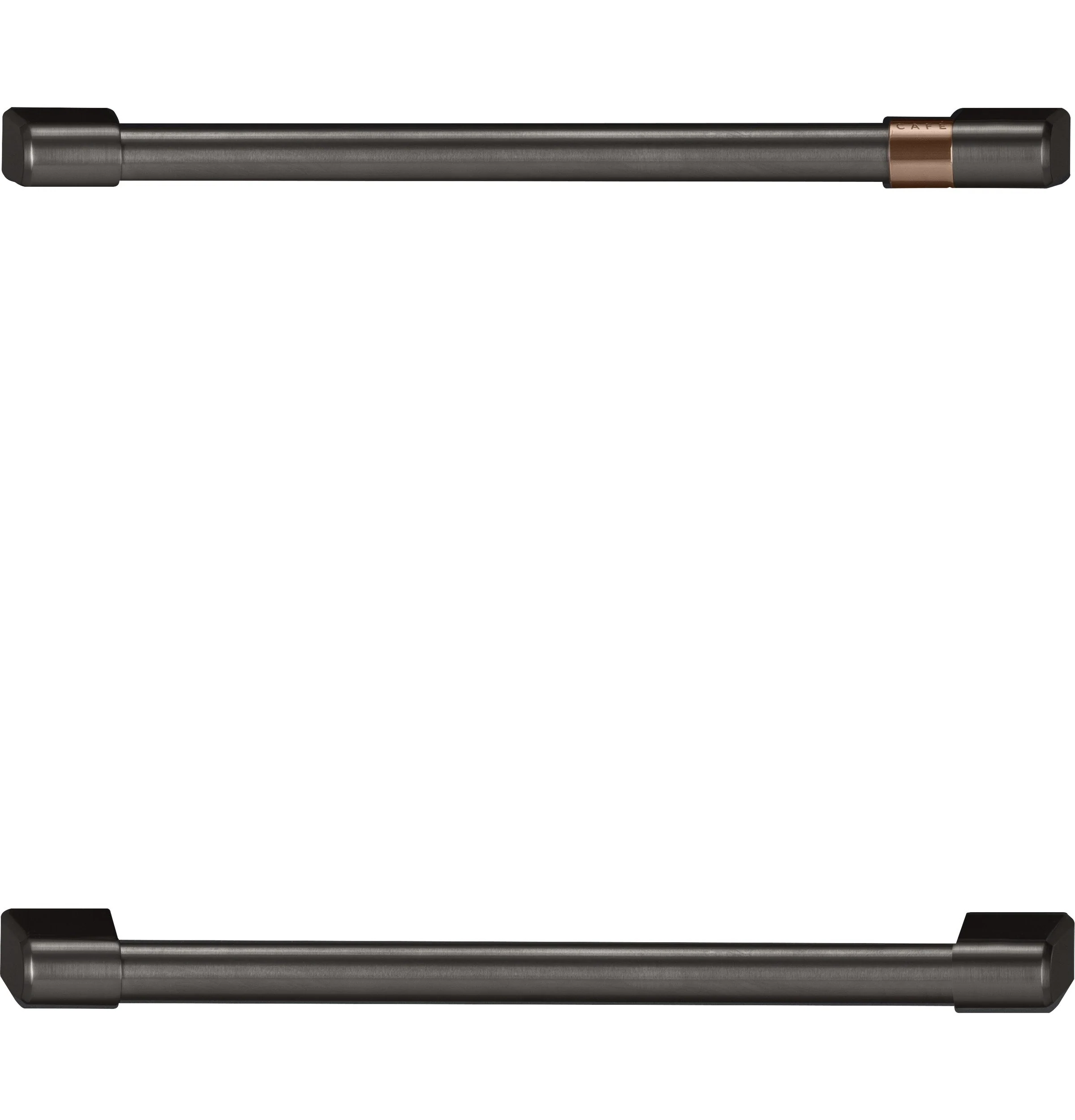 Café Dual-Drawer Refrigerator Brushed Black Handle Set - CXMA3H3PNBT
