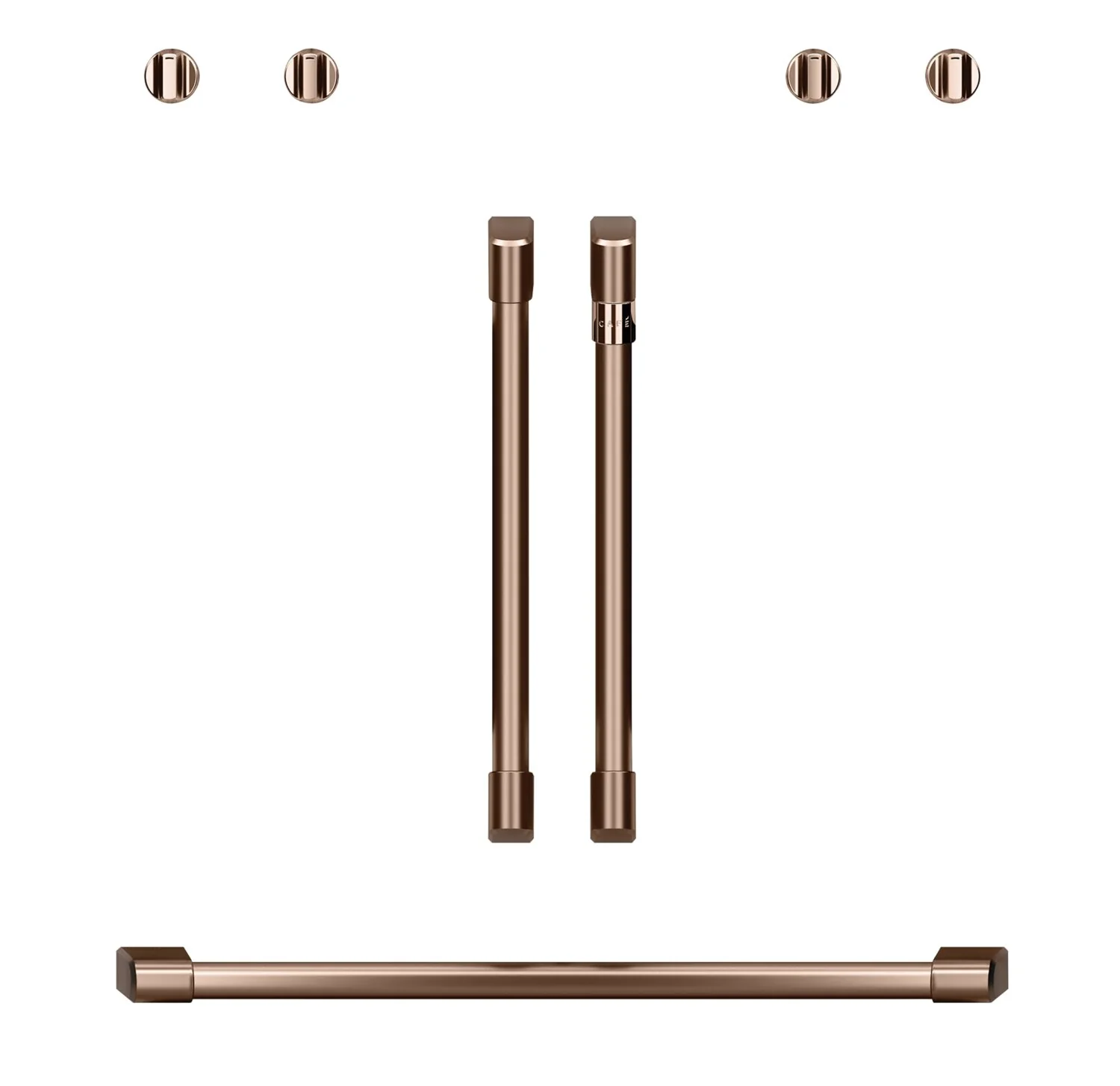 Café Handle Kit for 30" Wall Oven in Brushed Copper - CXWDFHKPMCU