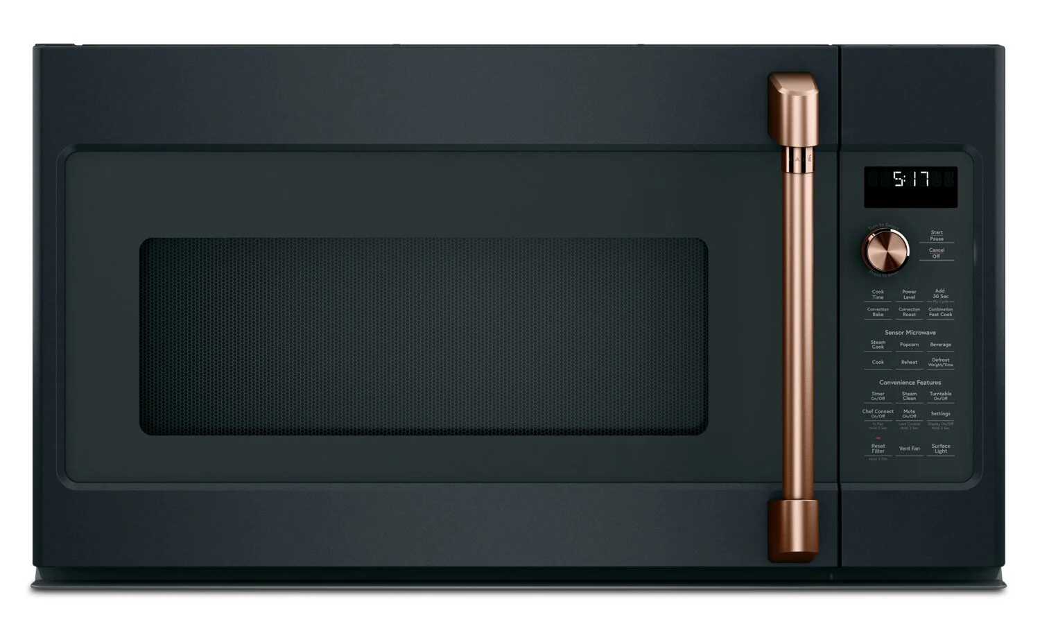 Café Handle Kit for Over-The-Range Microwave in Brushed Copper - CXOTRHKPMCU - Image 2