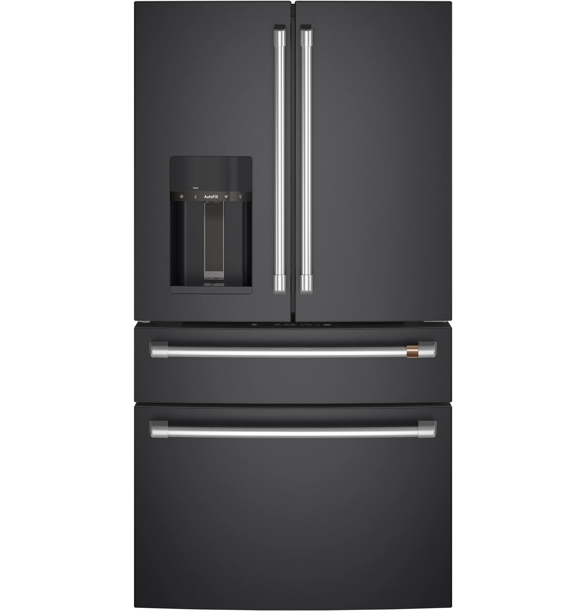Café Matte Black 36" 4-Door French-Door Refrigerator (27.8 Cu. Ft.) - CVE28DP3ND1