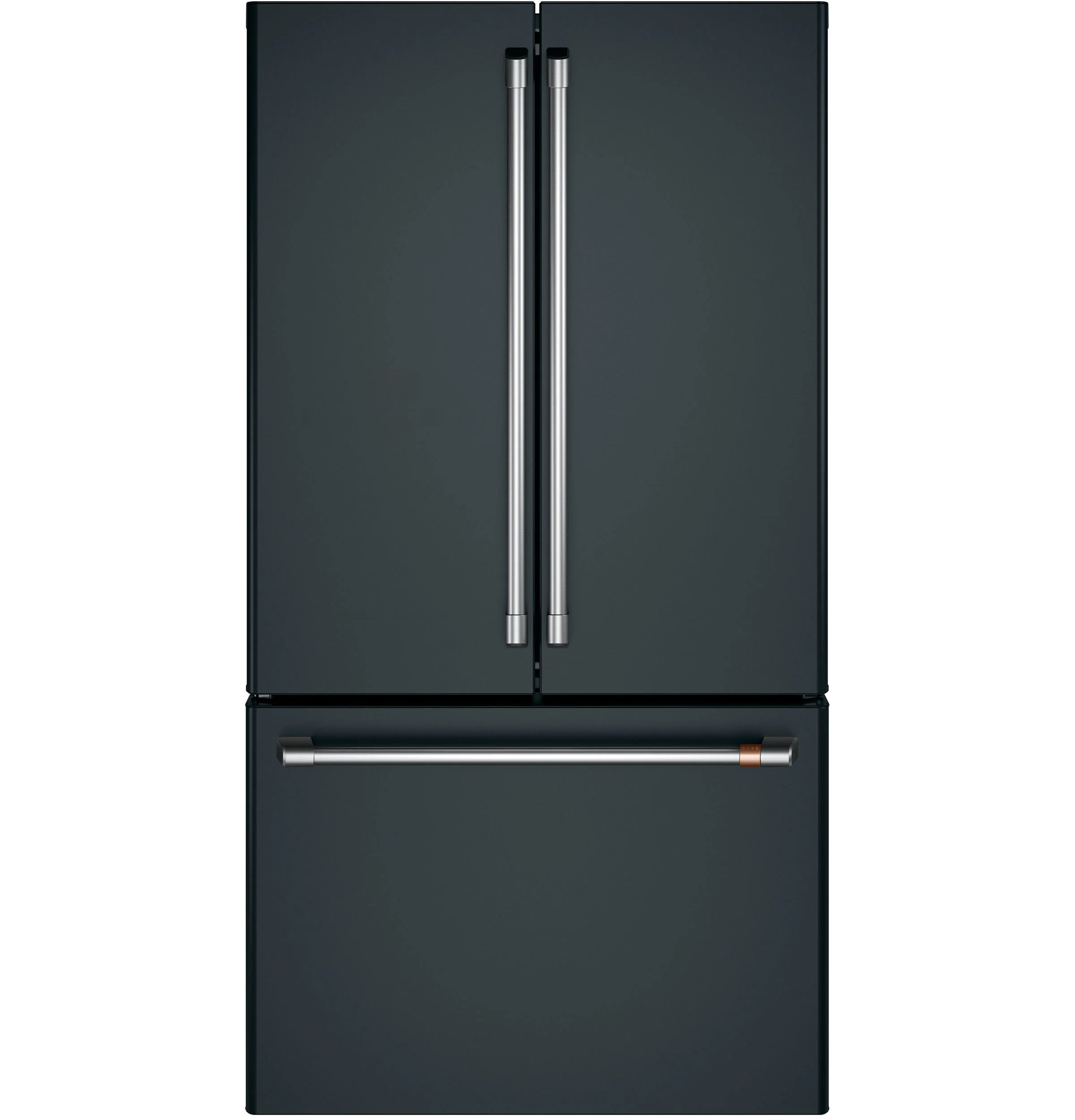 Café Matte Black 36" Counter-Depth French-Door Refrigerator (23.1 Cu. Ft.) - CWE23SP3MD1