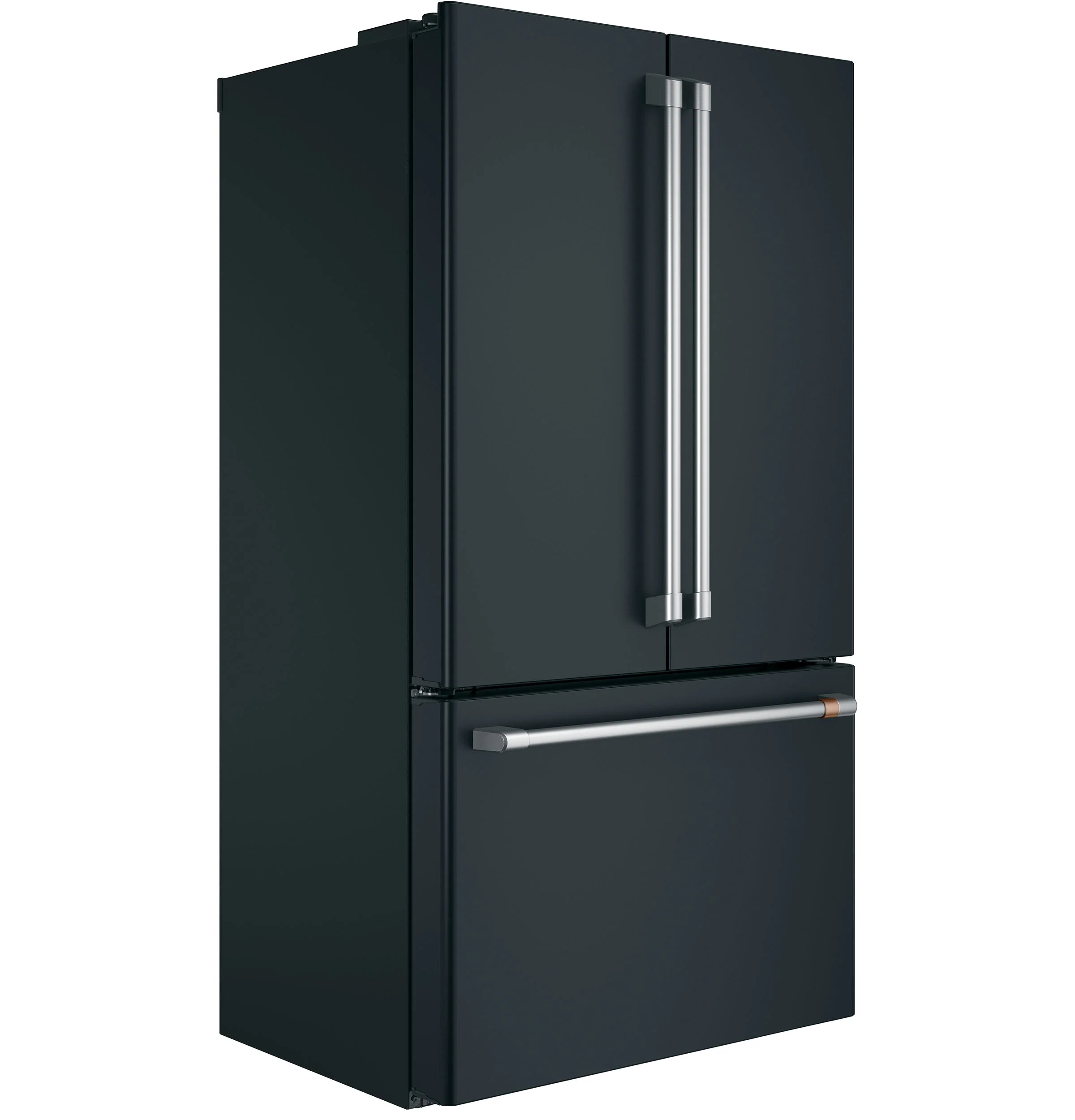 Café Matte Black 36" Counter-Depth French-Door Refrigerator (23.1 Cu. Ft.) - CWE23SP3MD1 - Image 2