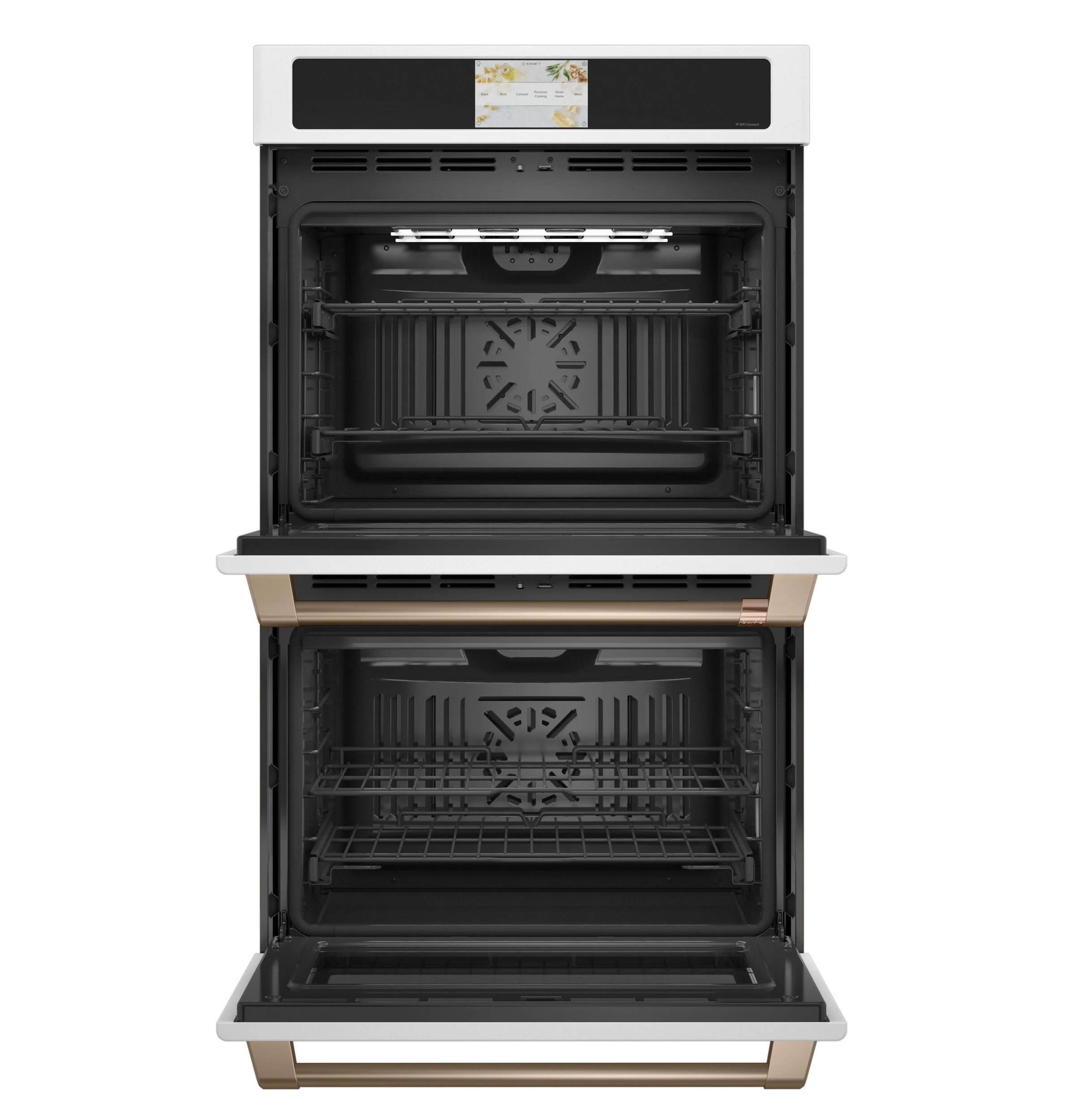 Café Matte White 30" Built-In Convection Double Wall Oven (10 Cu.Ft) - CTD90DP4NW2 - Image 2