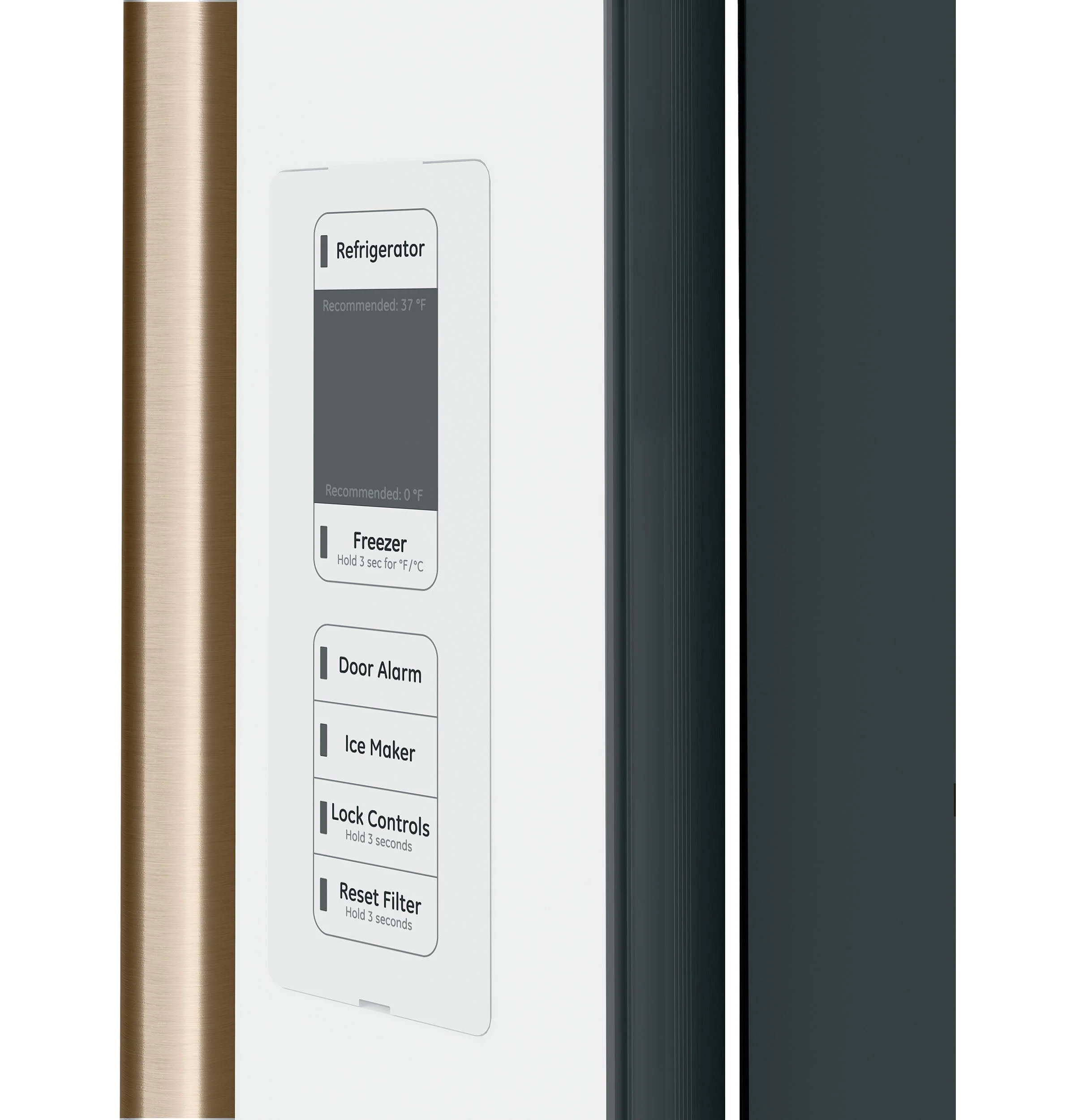 Café Matte White 36" Counter-Depth French-Door Refrigerator (23.1 Cu. Ft.) - CWE23SP4MW2 - Image 3
