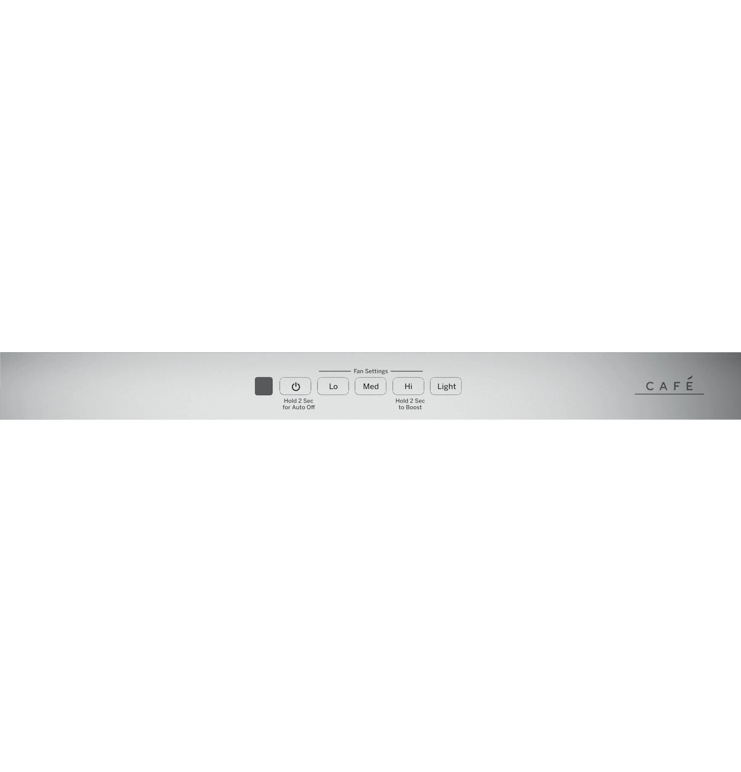 Café Stainless Steel 30" 350-CFM Wall-Mount Glass Canopy Chimney Hood - CVW73012MSS - Image 3