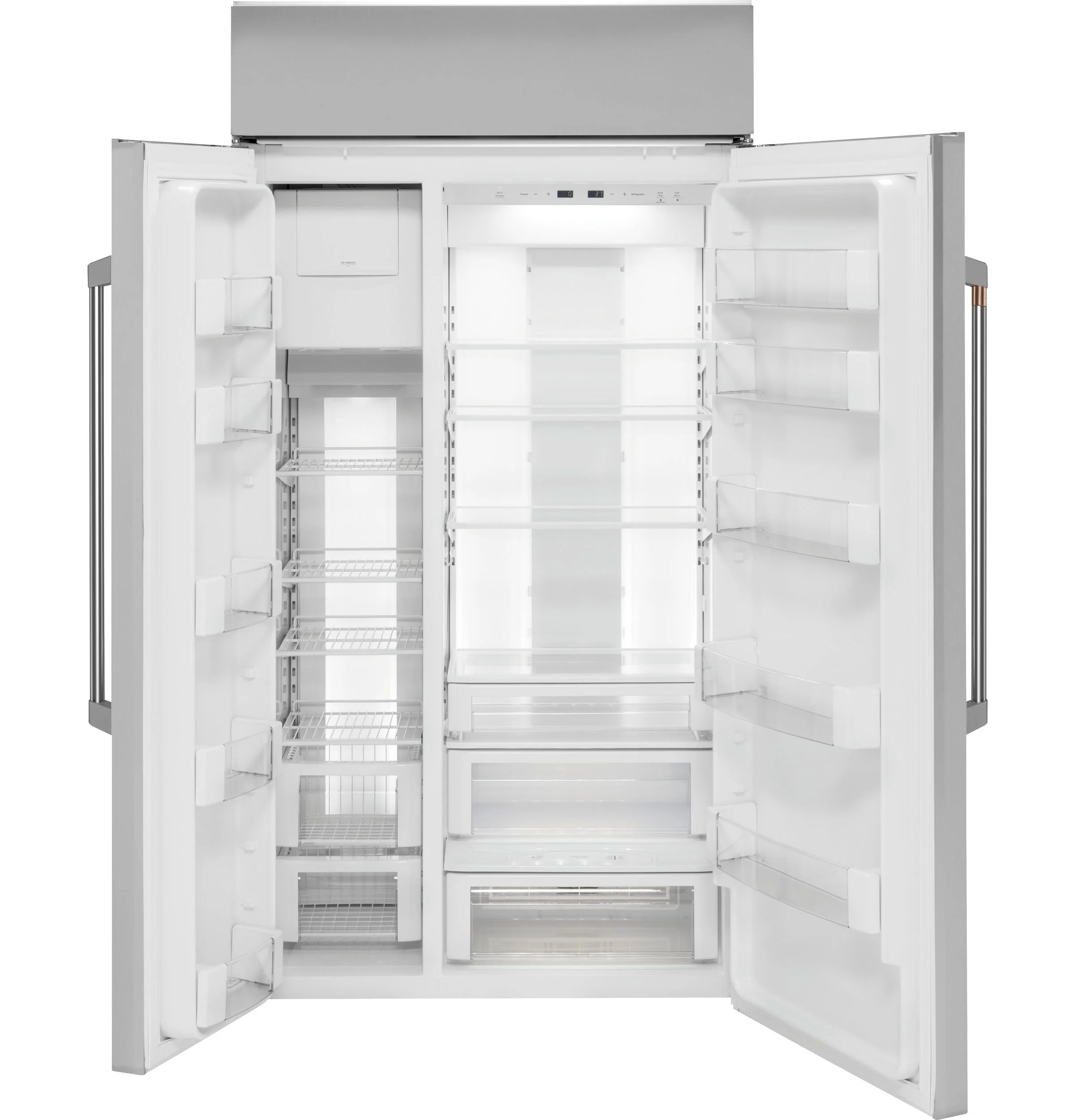 Café Stainless Steel 42" Built-In Side-by-Side Refrigerator (25.1 Cu. Ft.) - CSB42WP2NS1 - Image 2