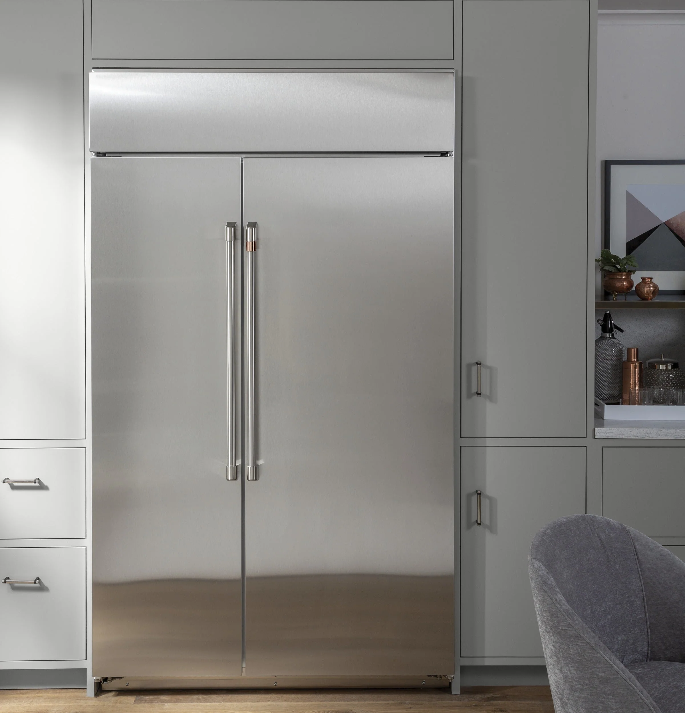 Café Stainless Steel 48" Built-In Side-by-Side Refrigerator (29.6 Cu.Ft.) - CSB48WP2NS1 - Image 4