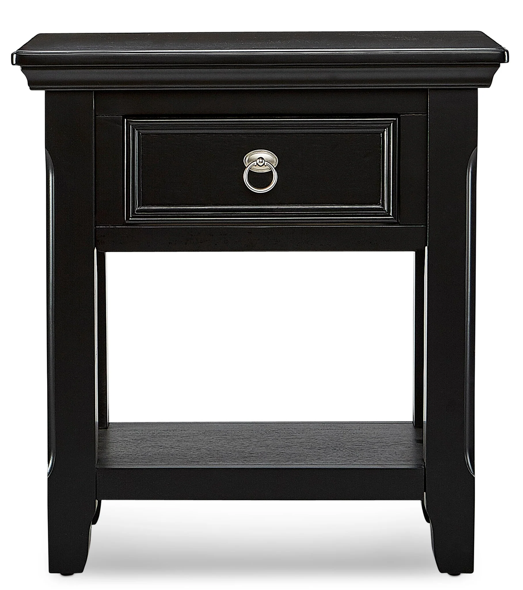 Caserta Side Table - Black - Image 2