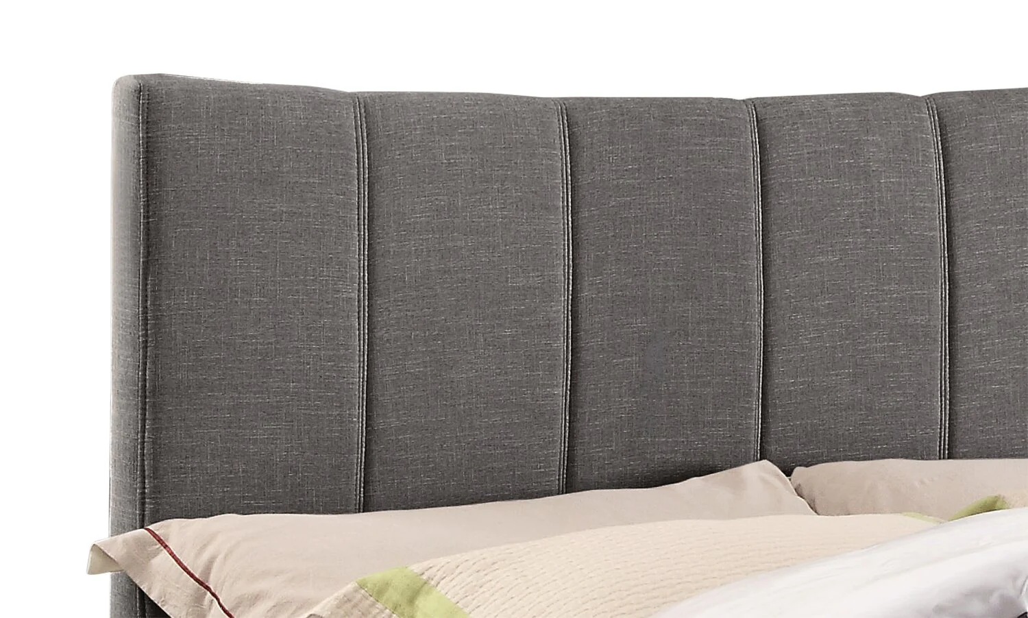 Caterina Platform Full Bed - Grey - Image 5