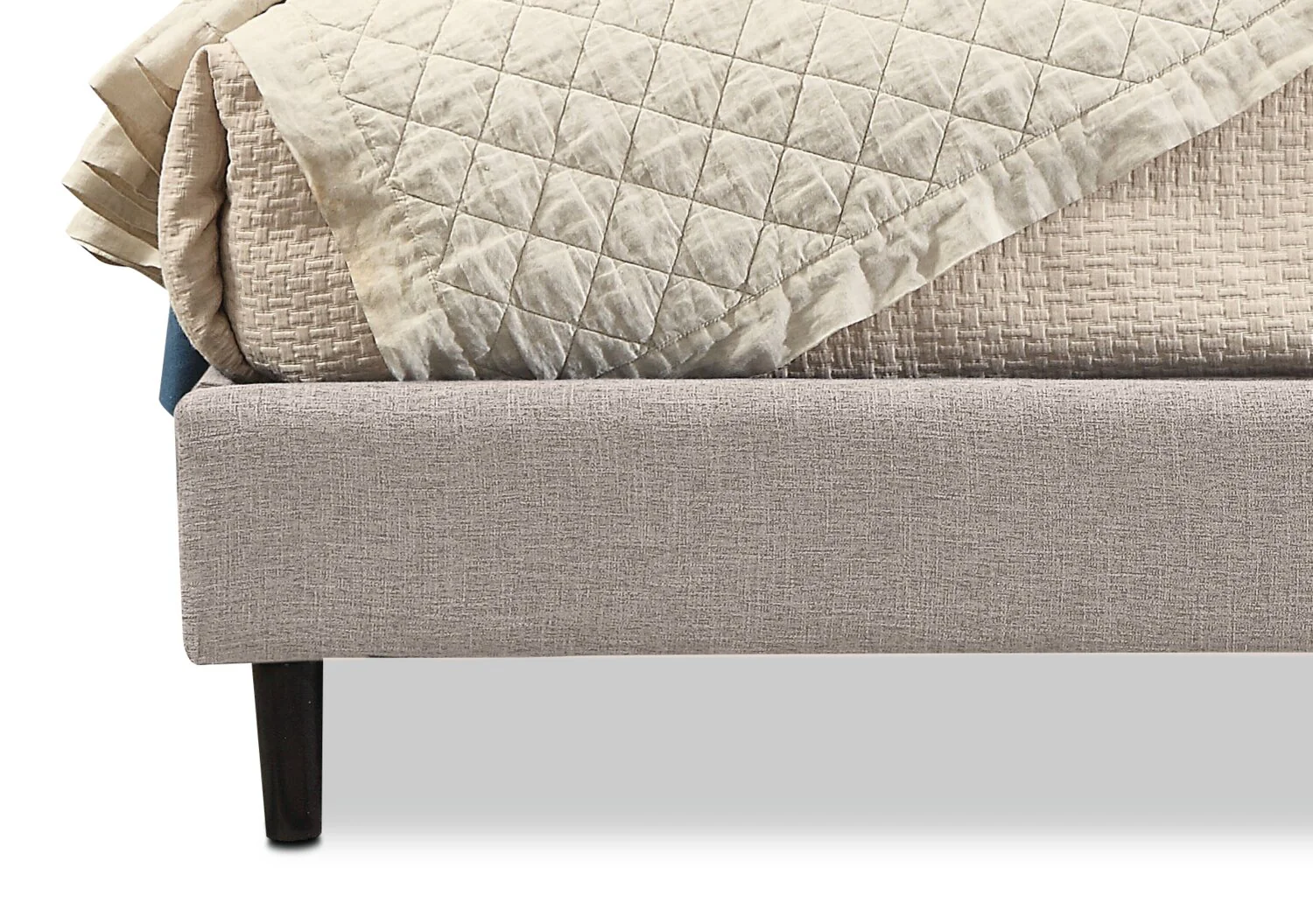 Caterina Platform Full Bed - Taupe - Image 7