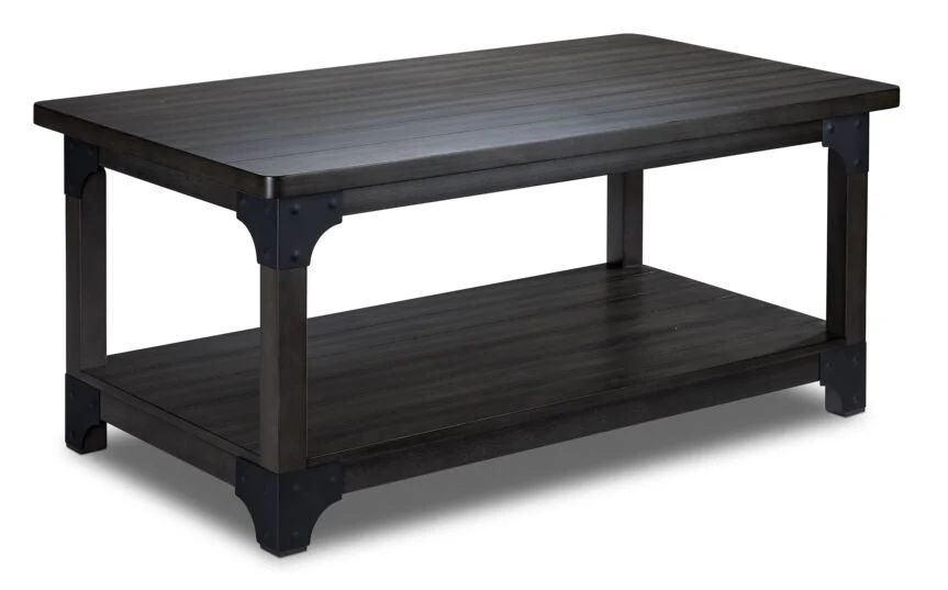 Chesterton Coffee Table and Two End Tables - Grey - Image 2