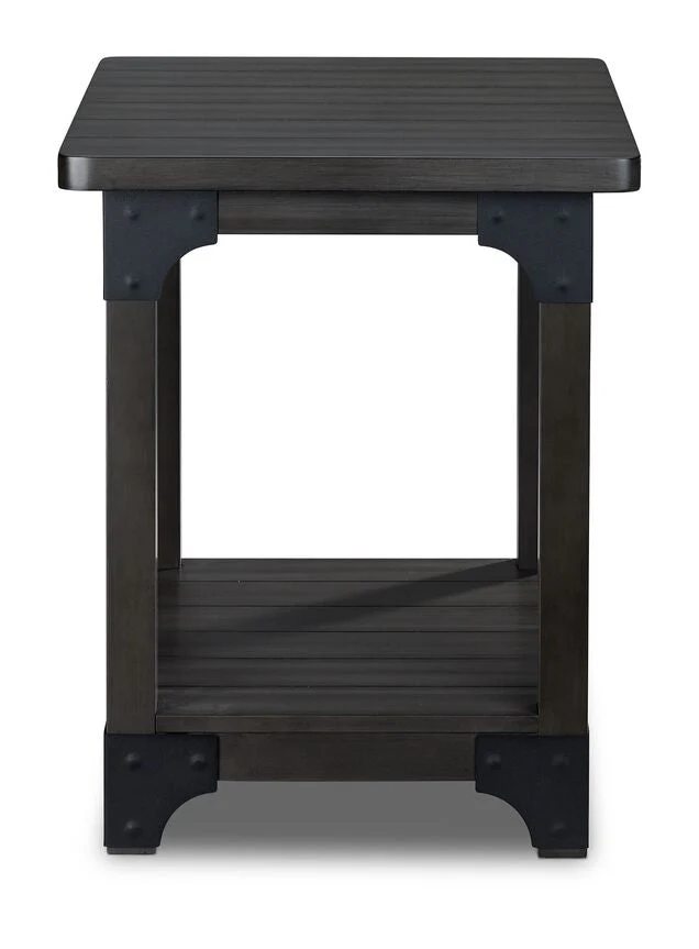 Chesterton Coffee Table and Two End Tables - Grey - Image 6