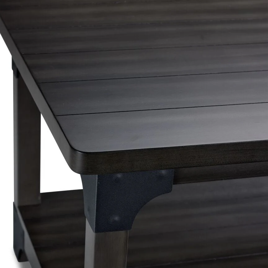 Chesterton Coffee Table and Two End Tables - Grey - Image 7