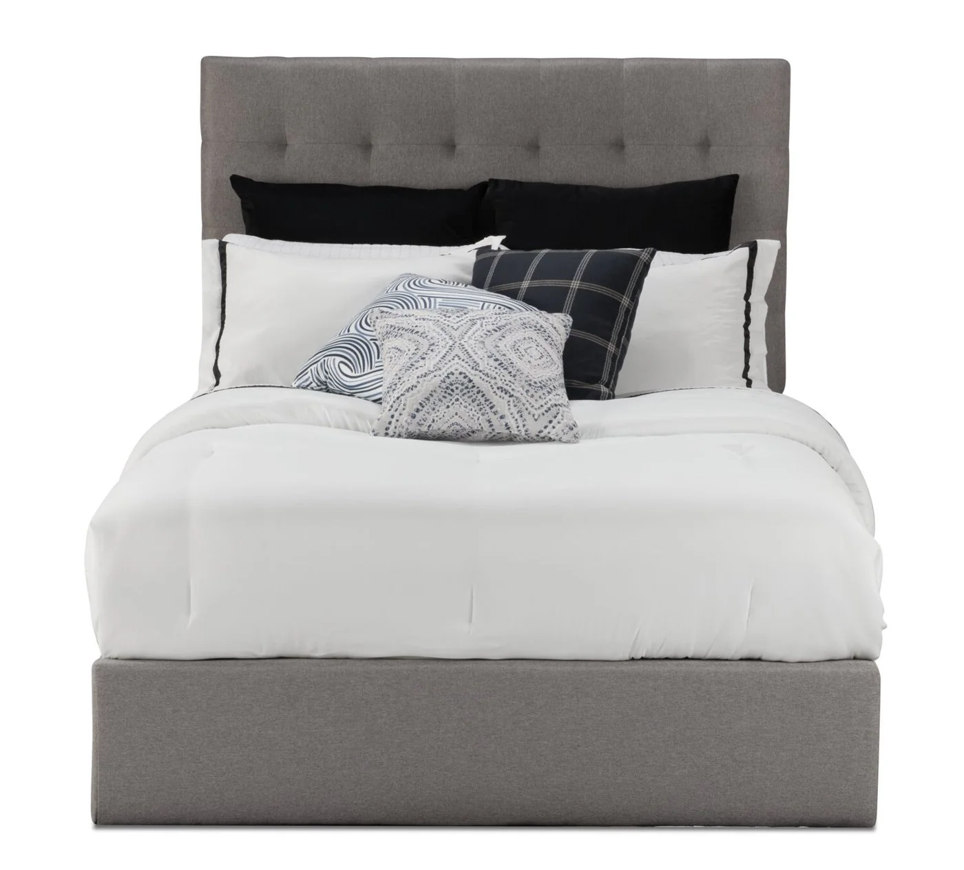 Clementina Storage Full Bed - Taupe - Image 4
