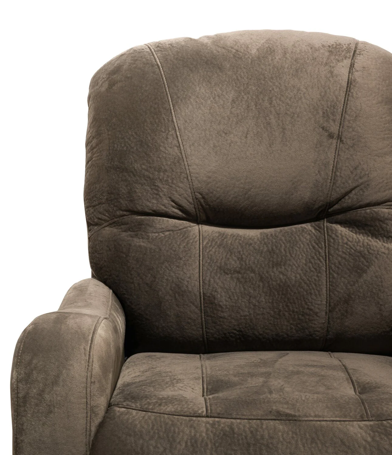 Coleraine Polyester Recliner - Chocolate - Image 5