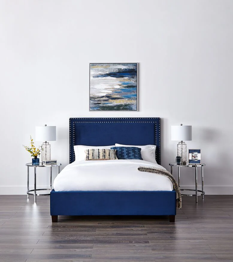 Conneaut King Bed - Navy - Image 2