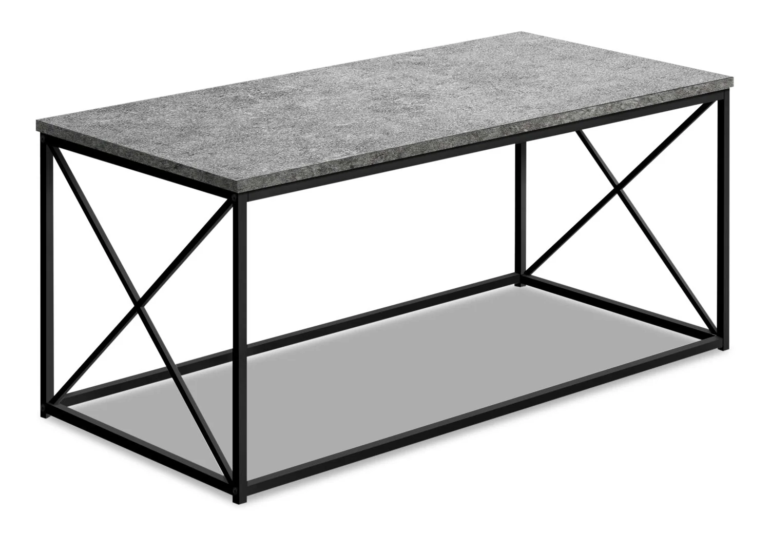 Croydon Coffee Table - Grey Stone-Look