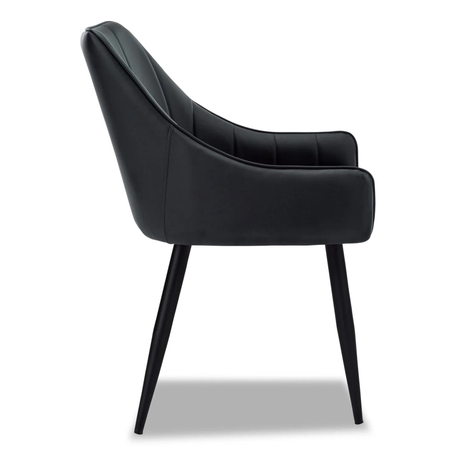 Daisel Dining Chair - Black - Image 4