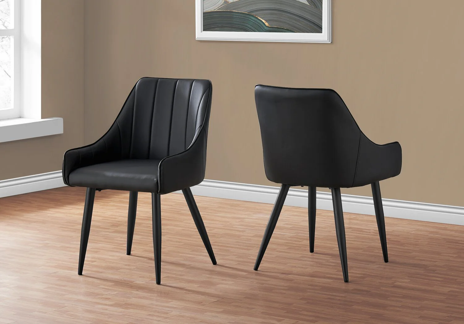 Daisel Dining Chair - Black - Image 7