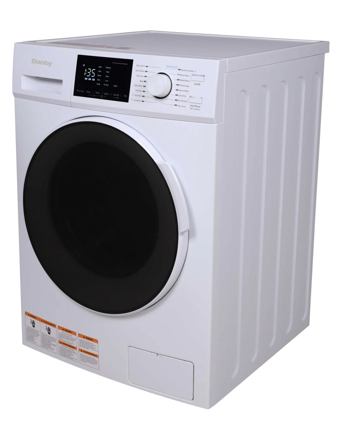 Danby 2.7 Cu. Ft. All-In-One Ventless Washer/Dryer Combo - DWM120WDB-3 - Image 2