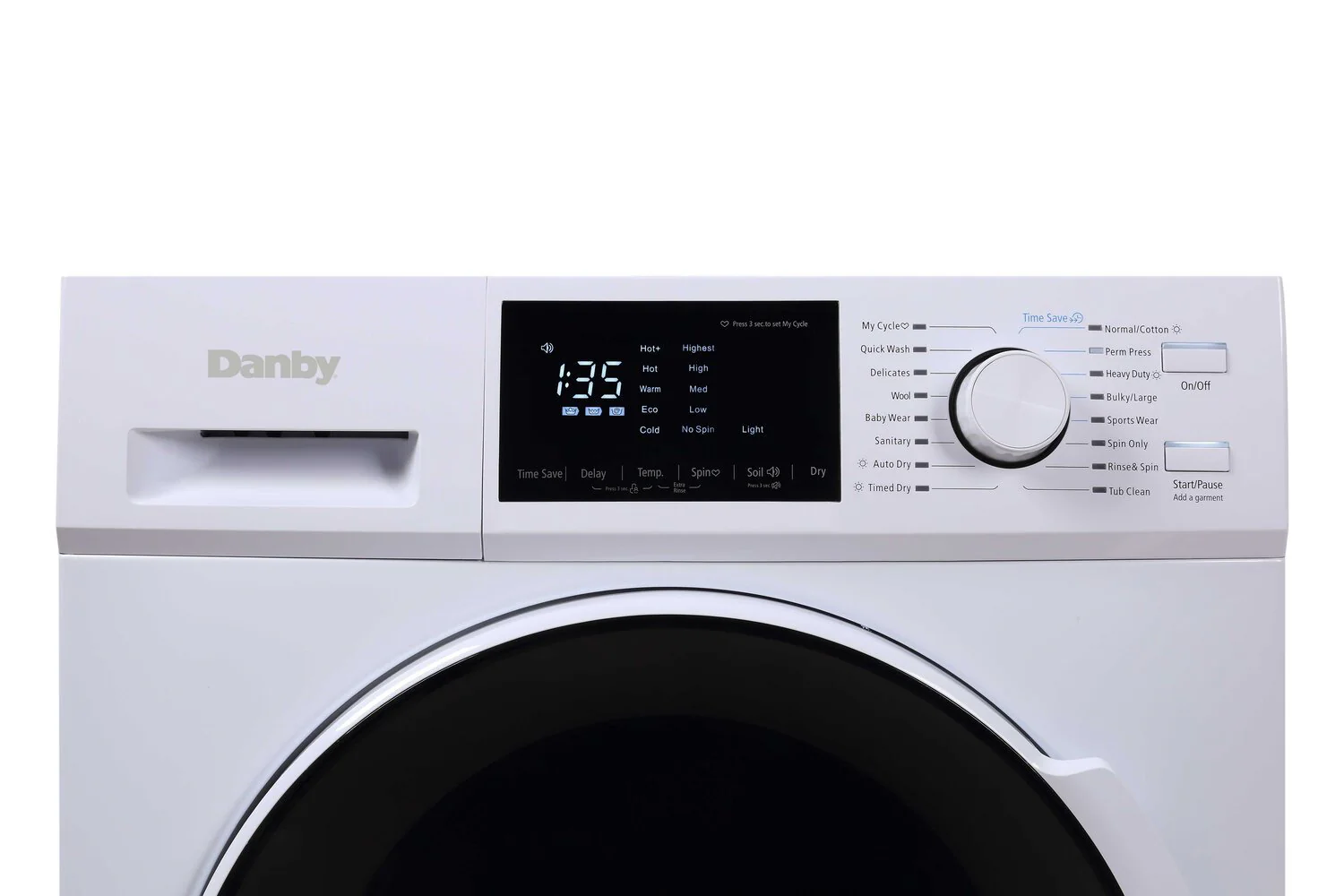 Danby 2.7 Cu. Ft. All-In-One Ventless Washer/Dryer Combo - DWM120WDB-3 - Image 3