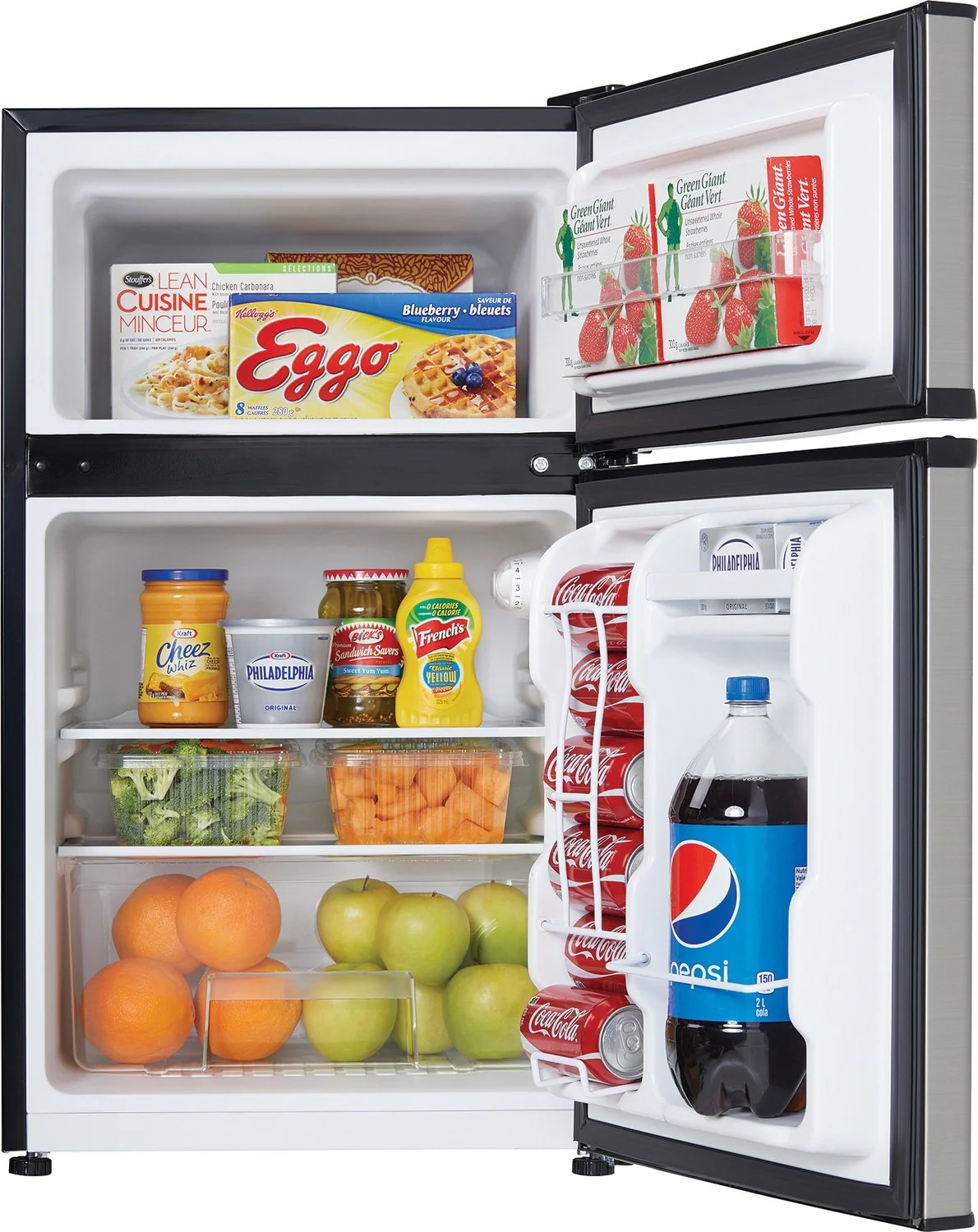 Danby 3.2 Cu. Ft. Compact Refrigerator with Freezer - DCR031B1BSLDD - Image 4