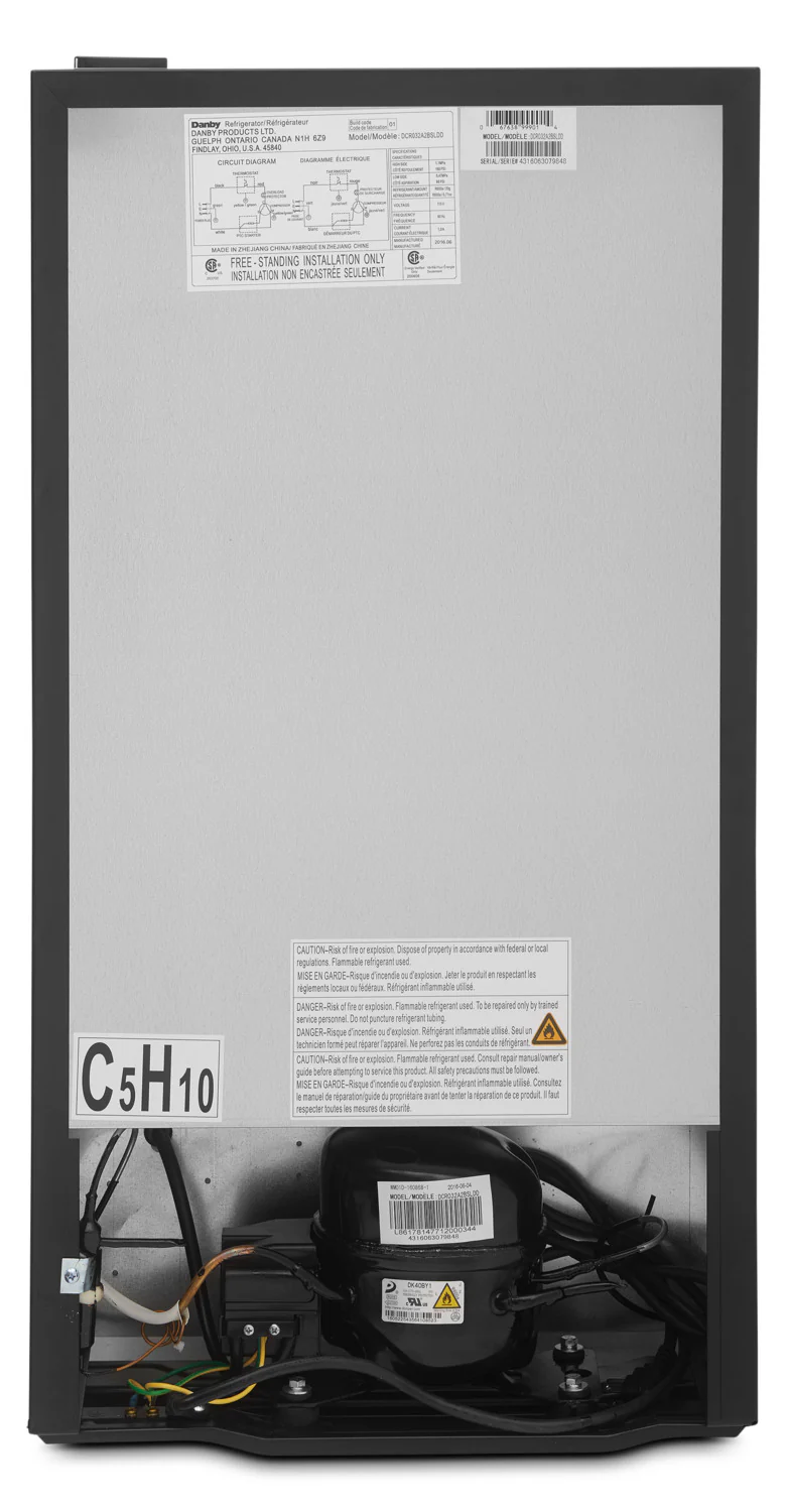Danby Compact Refrigerator - DCR032A2BSLDD - Image 5