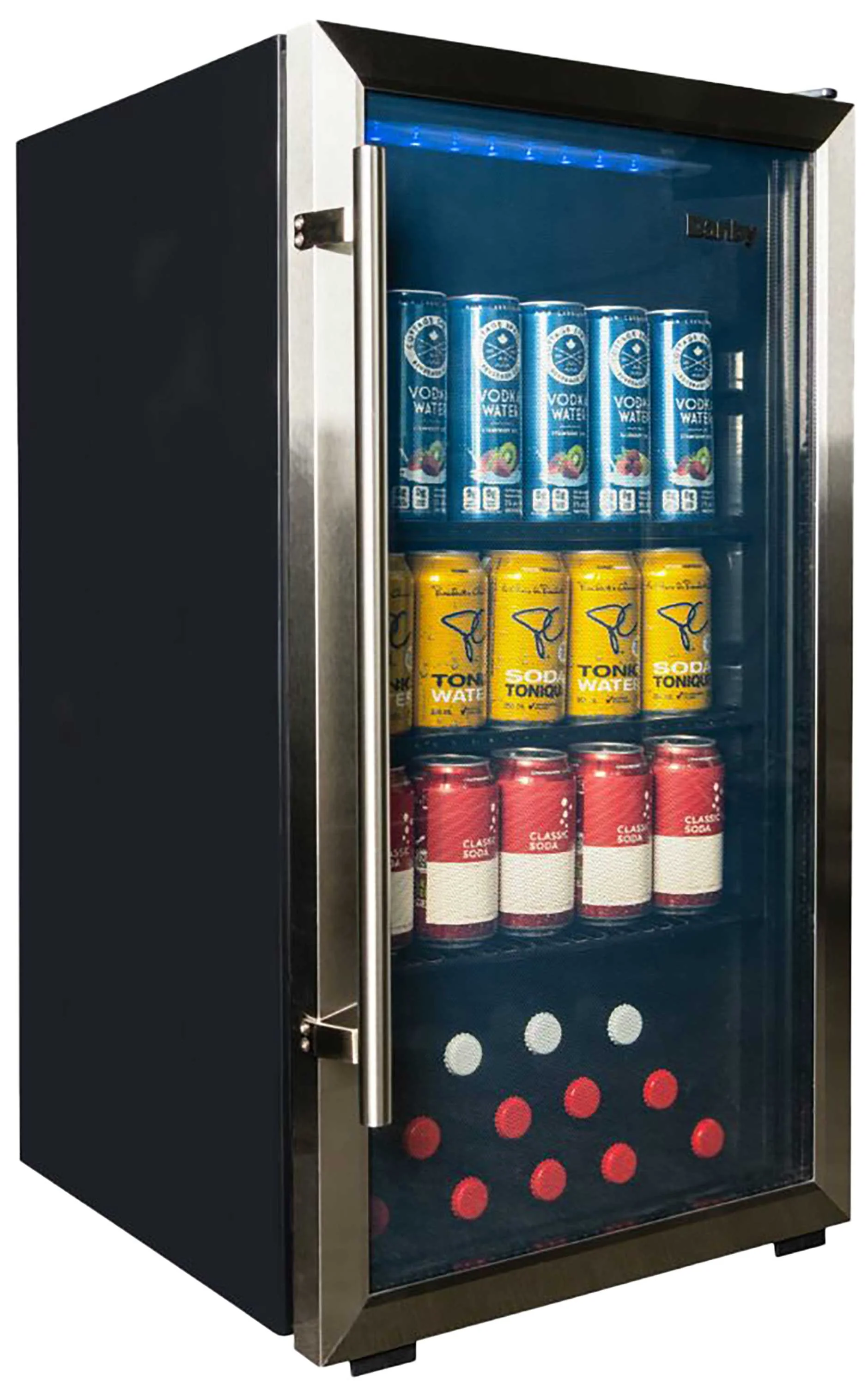 Danby Designer Tempered Glass Stainless frame Beverage Center (3.1 cu. ft.) - DBC117A2BSSDD-6 - Image 2