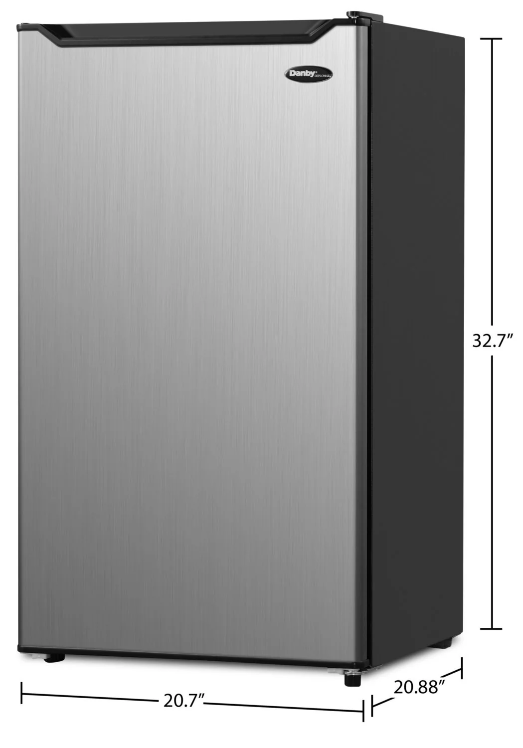 Danby Diplomat 4.4 Cu. Ft. Compact Refrigerator - DCR044B1SLM - Image 7