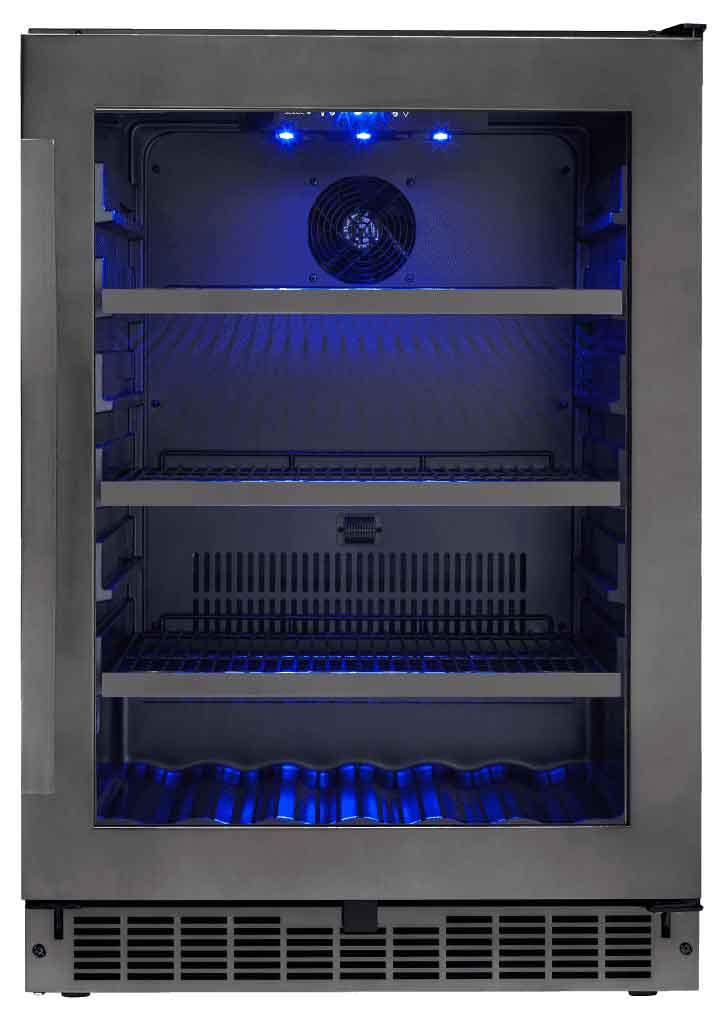 Danby Silhouette Black And Stainless Wine Cooler 50 Bottle - SWC057D1BSS - Image 2