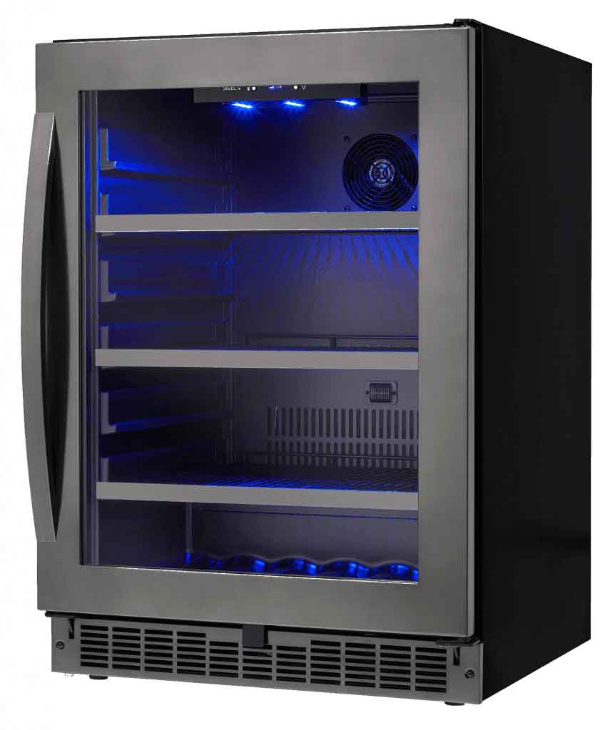 Danby Silhouette Black And Stainless Wine Cooler 50 Bottle - SWC057D1BSS - Image 3