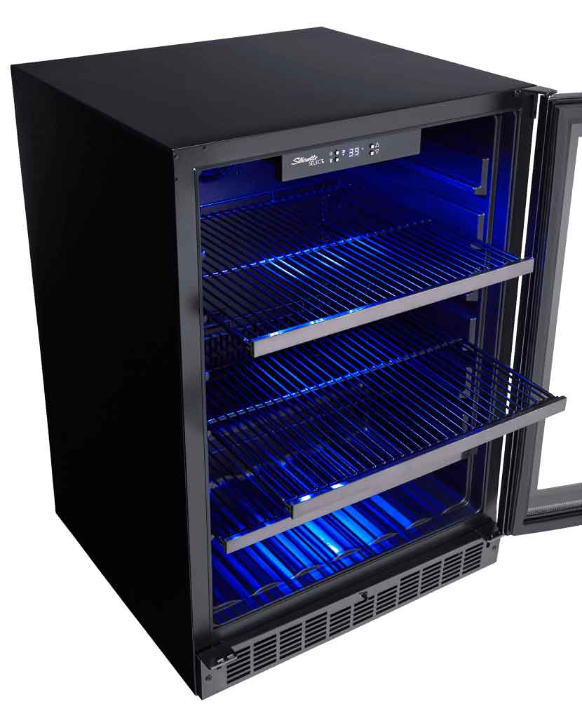 Danby Silhouette Black And Stainless Wine Cooler 50 Bottle - SWC057D1BSS - Image 4