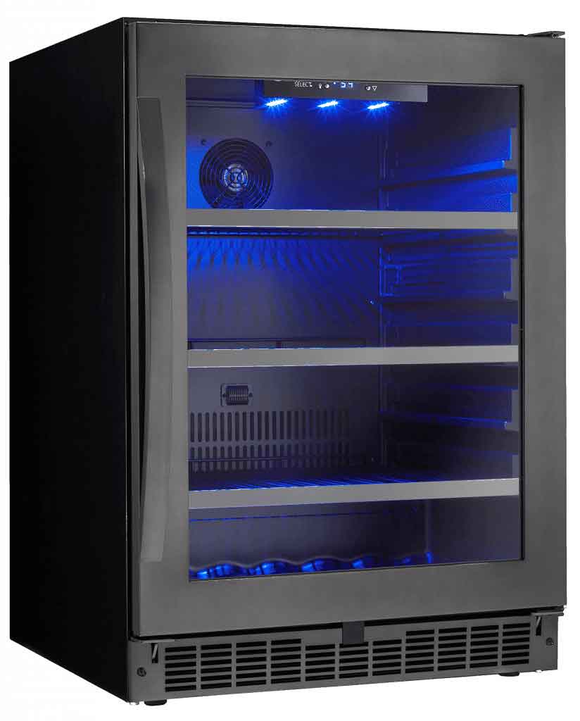 Danby Silhouette Black And Stainless Wine Cooler 50 Bottle - SWC057D1BSS - Image 5