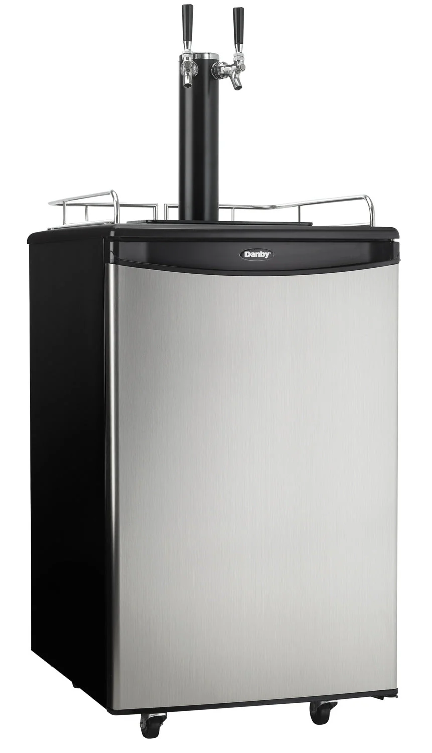 Danby Silver Dual Tap Keg Cooler (5.4 Cu. Ft.) - DKC054A1BSL2DB - Image 2