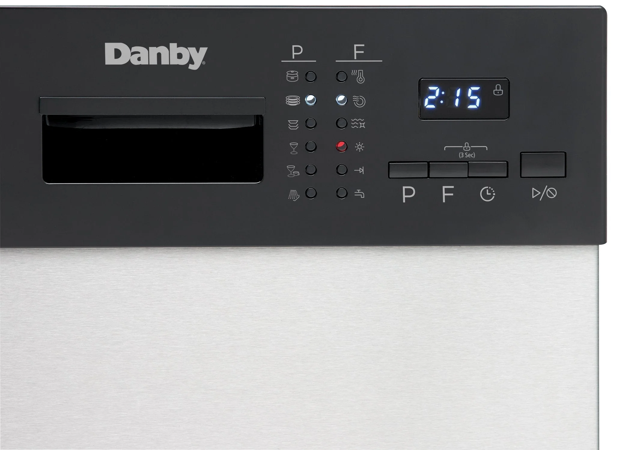 Danby Stainless Steel 24" Dishwasher - DDW2404EBSS - Image 3