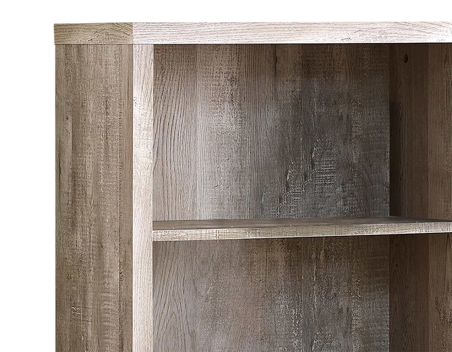 Derby 4-Shelf Bookcase - Taupe - Image 2