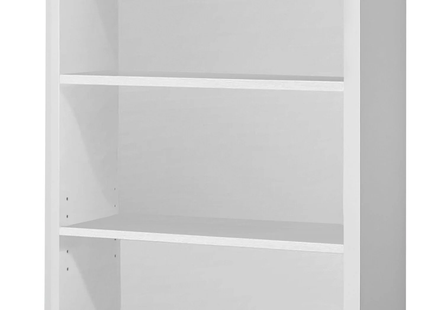 Derby 4-Shelf Bookcase - White - Image 2