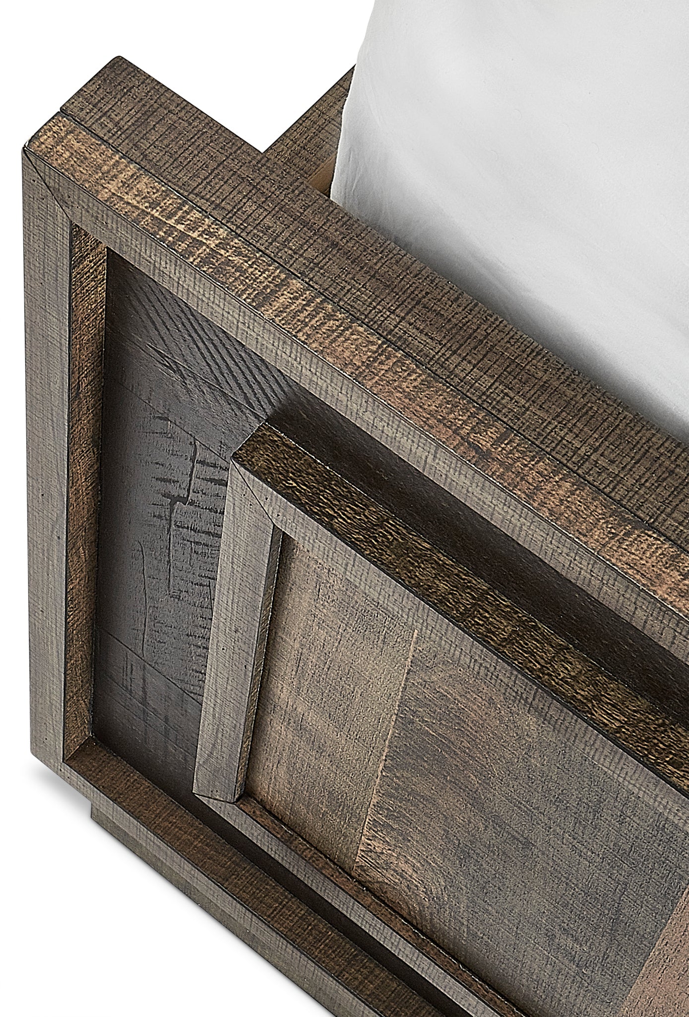 Dunbar King Bed - Weathered Brown - Image 5