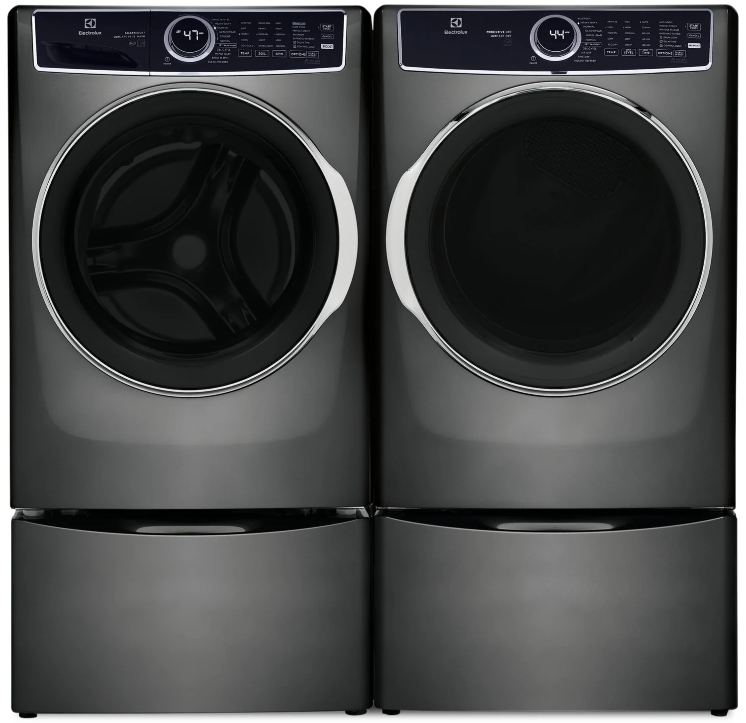 Electrolux 5.2 Cu. Ft. Front-Load Washer and 8 Cu. Ft. Gas Dryer - Titanium - Image 3