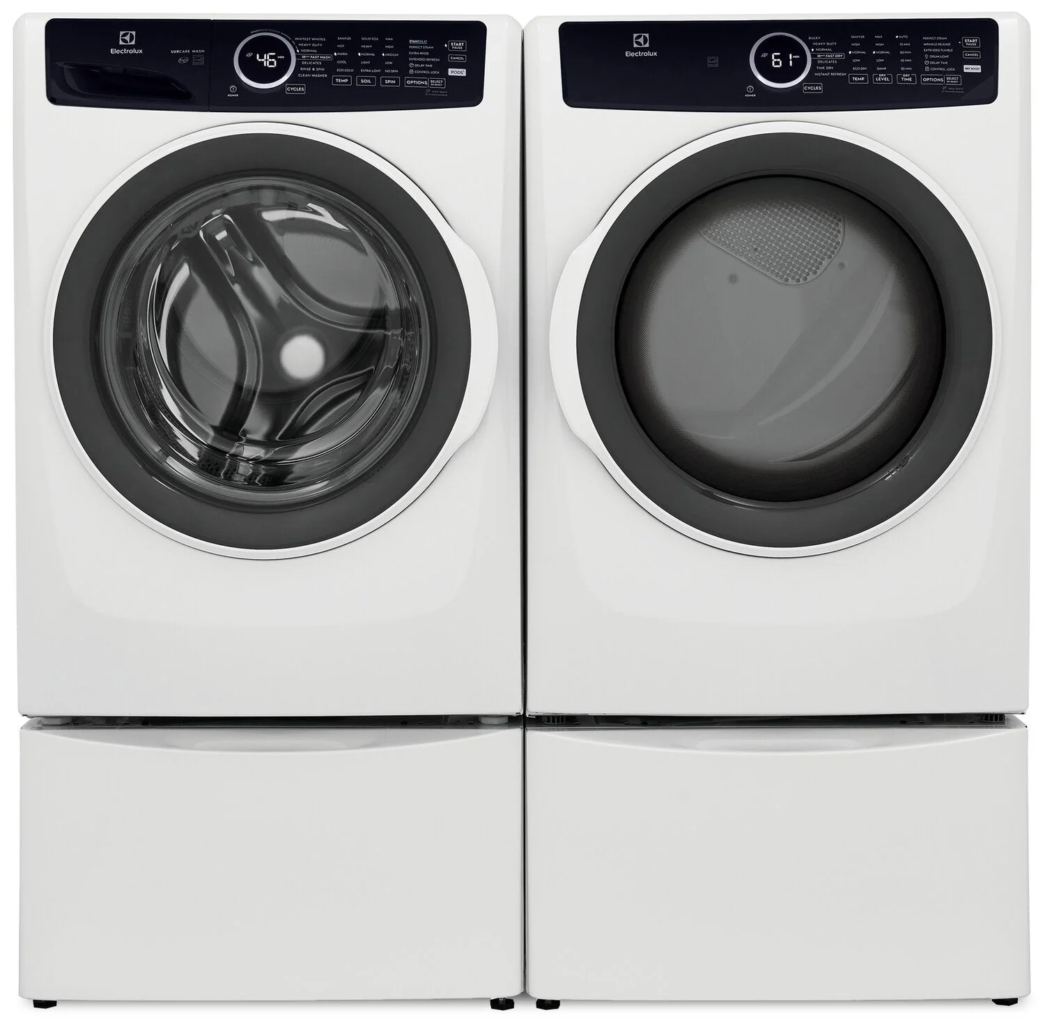 Electrolux 5.2 Cu. Ft. Front-Load Washer and 8 Cu. Ft. Electric Dryer - ELFW743W/ELFE743W - Image 3