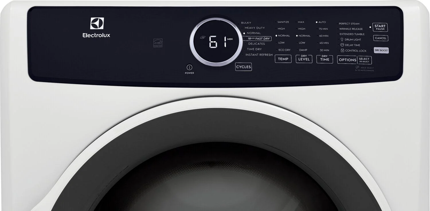 Electrolux 5.2 Cu. Ft. Front-Load Washer and 8 Cu. Ft. Gas Dryer - ELFW743W/ELFG743W - Image 6